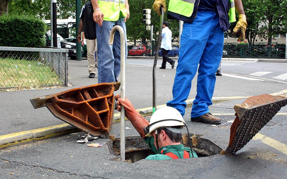assainissement canalisation Saint-Aubin-en-Bray